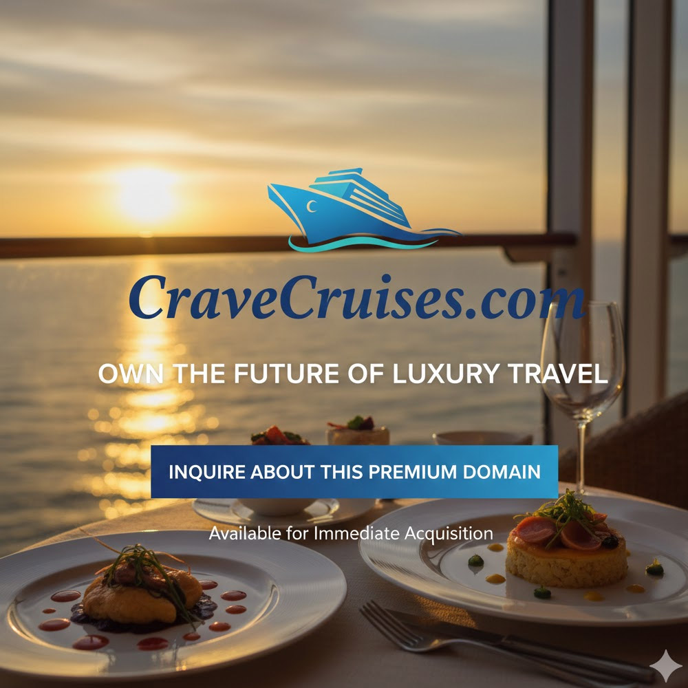 CraveCruises.com Domain Name For Sale
