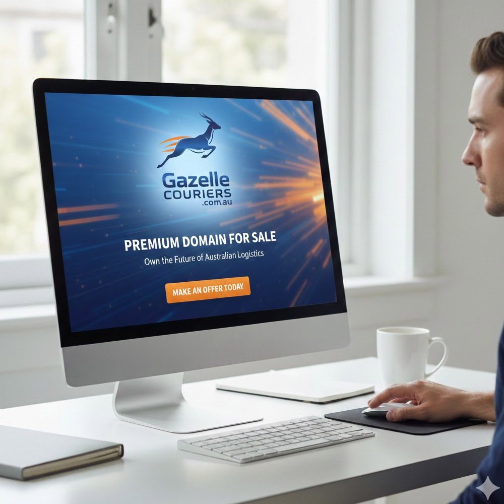 GazelleCouriers.com.au Domain Name is For Sale